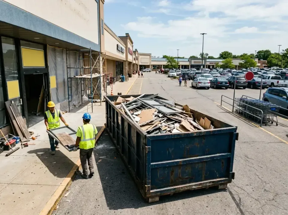 retail-store-renovation-debris-003 — frequently asked questions, Roll-off Dumpster Rentals in Oklahoma